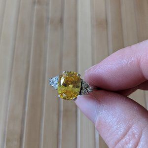 Yellow Jewel Ring